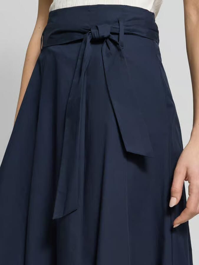 Christian Berg Woman regular fit midirok in plissélook