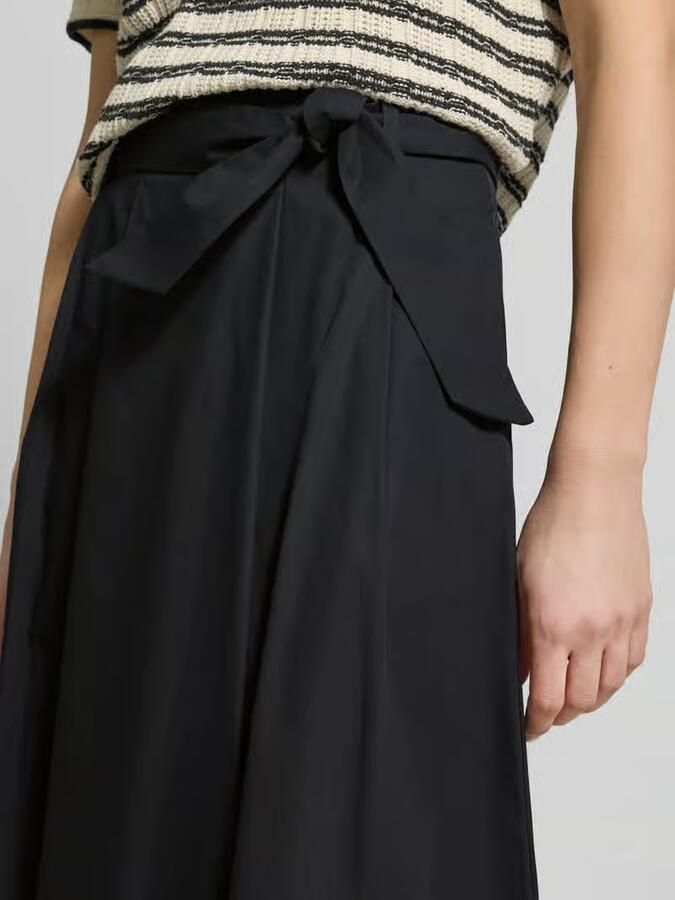 Christian Berg Woman regular fit midirok in plissélook