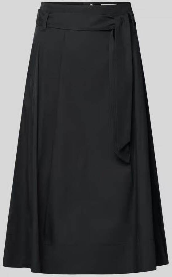 Christian Berg Woman regular fit midirok in plissélook - Foto 2