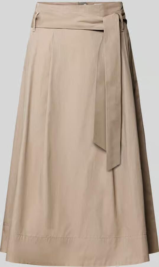 Christian Berg Woman regular fit midirok in plissélook - Foto 2
