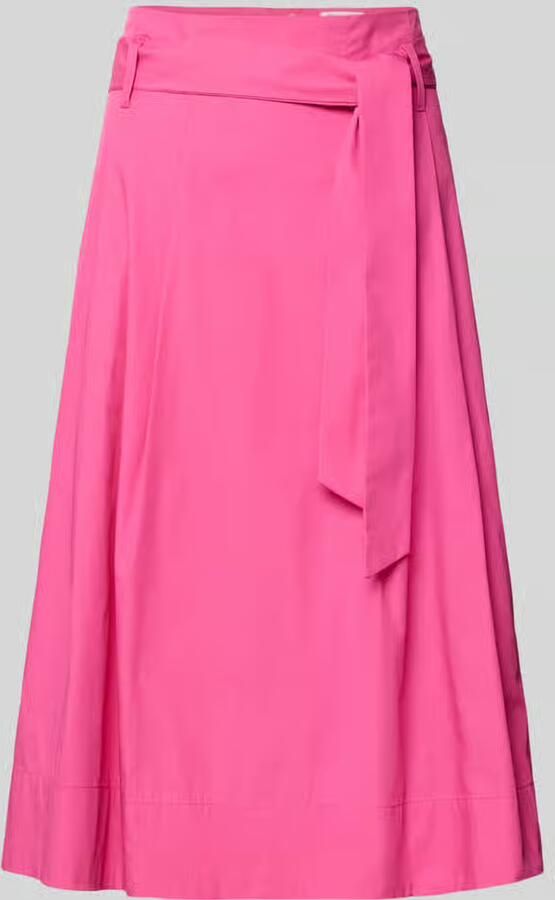 Christian Berg Woman regular fit midirok in plissélook - Foto 2