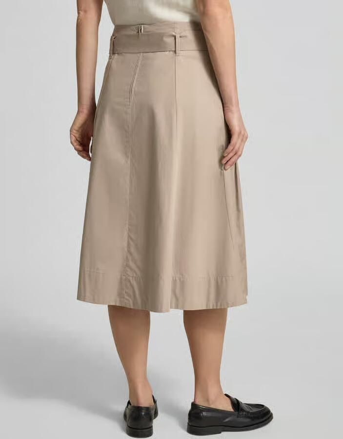Christian Berg Woman regular fit midirok in plissélook - Foto 2