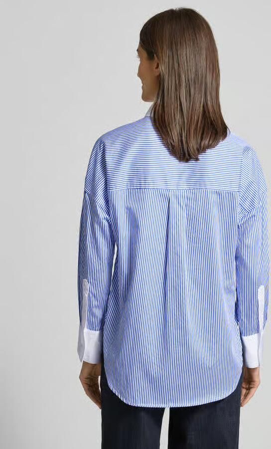 Christian Berg Woman Regular fit overhemdblouse met borstzak - Foto 3