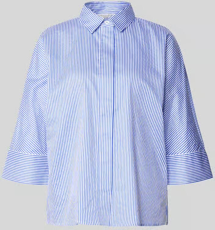 Christian Berg Woman regular fit overhemdblouse met doorlopende knoopsluiting - Foto 2