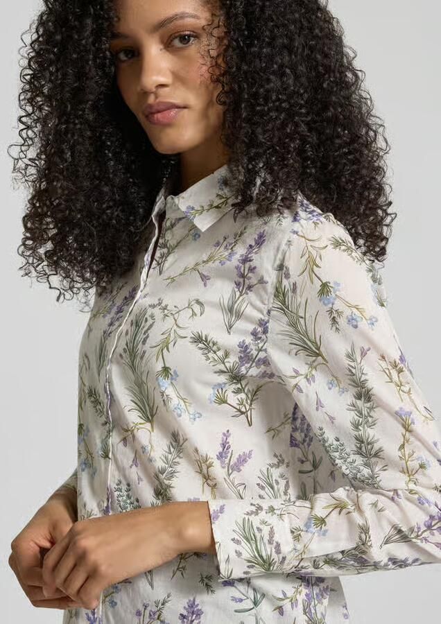 Christian Berg Woman Regular fit overhemdblouse met florale all-over print - Foto 2