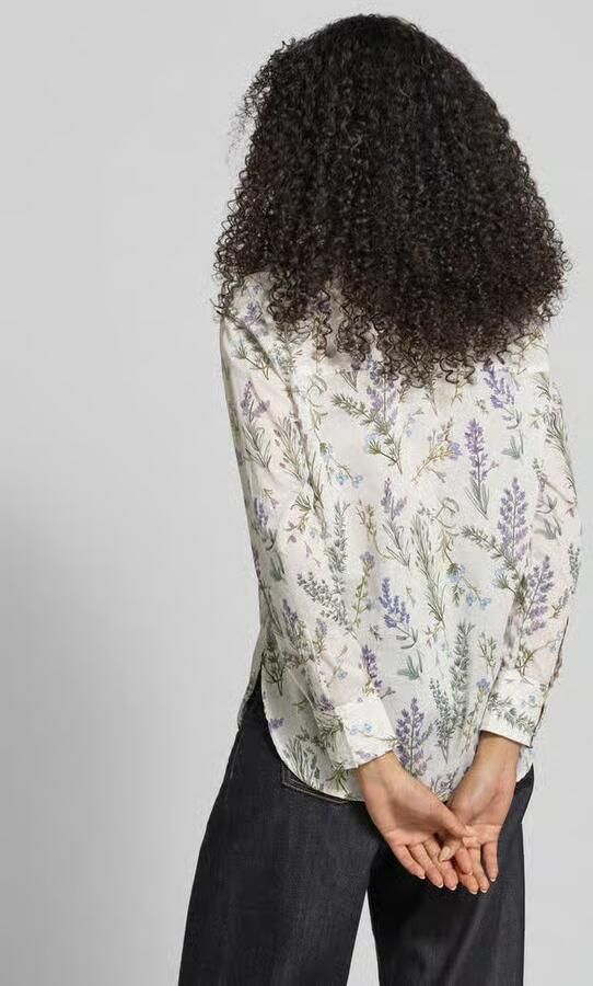 Christian Berg Woman Regular fit overhemdblouse met florale all-over print - Foto 3