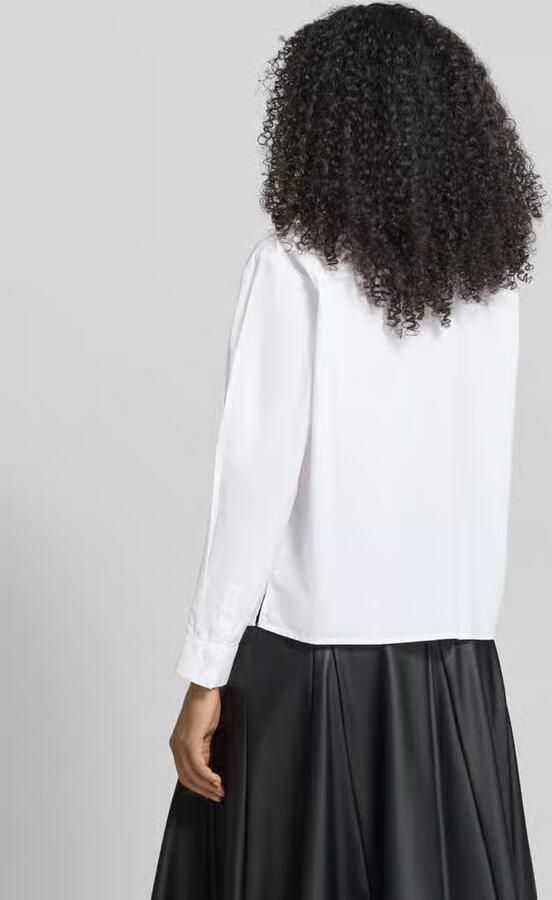 Christian Berg Woman Regular fit overhemdblouse met siersteentjes