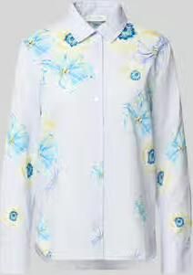 Christian Berg Woman regular fit overhemdblouse van puur katoen