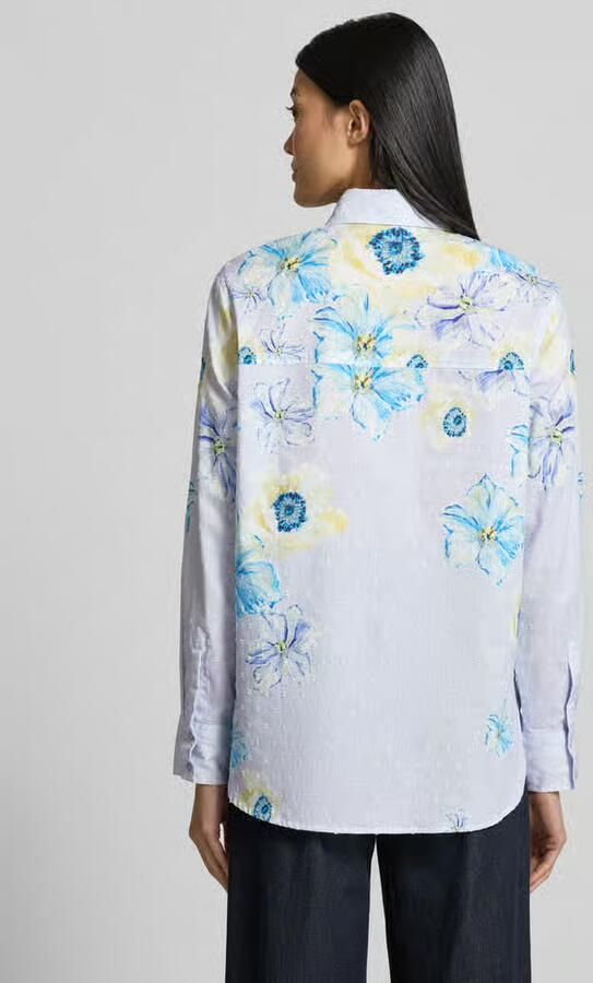 Christian Berg Woman regular fit overhemdblouse van puur katoen - Foto 2