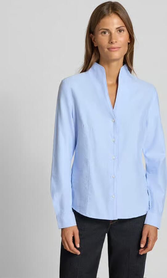 Christian Berg Woman Regular fit overhemdblouse van puur katoen - Foto 3
