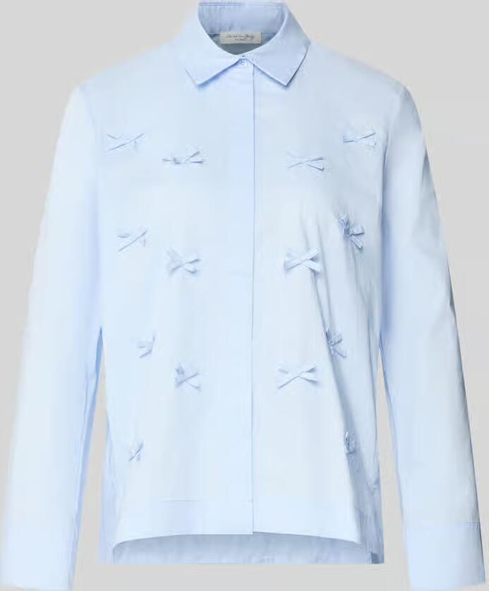 Christian Berg Woman Regular fit overhemdblouse van puur katoen