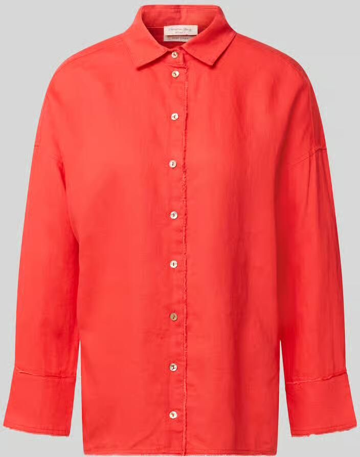 Christian Berg Woman regular fit overhemdblouse van puur linnen - Foto 2