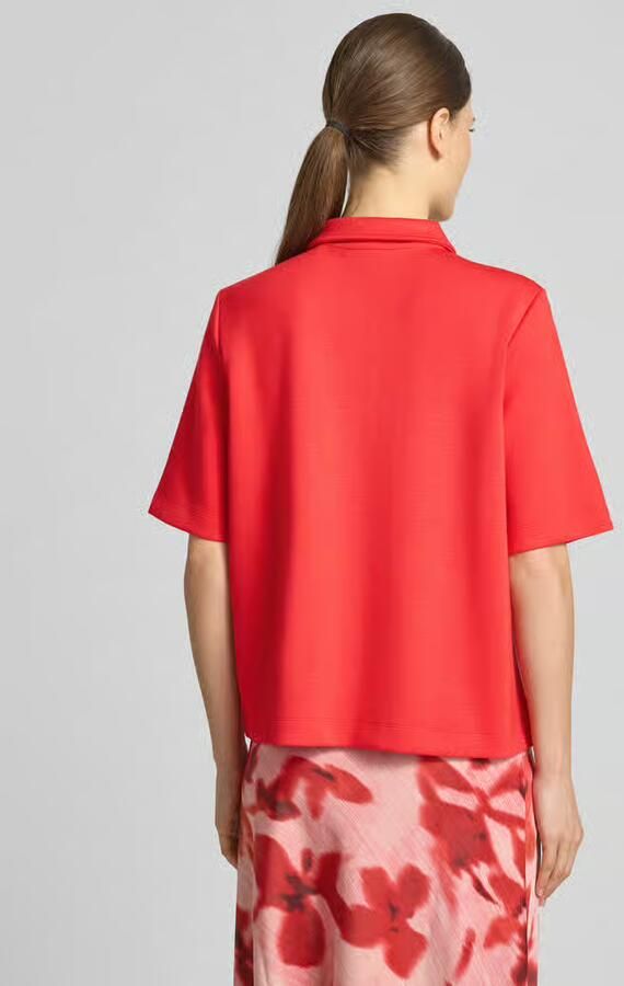 Christian Berg Woman regular fit poloshirt met ritssluiting - Foto 3