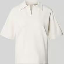 Christian Berg Woman regular fit poloshirt met V-hals