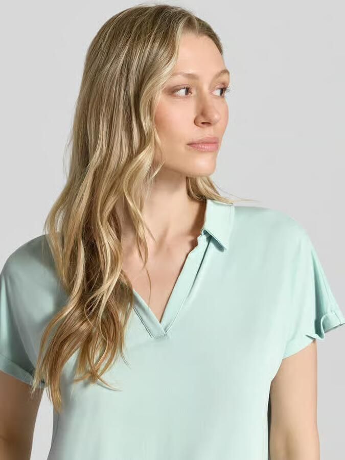 Christian Berg Woman regular fit poloshirt van modalmix