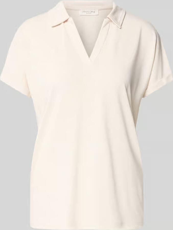 Christian Berg Woman regular fit poloshirt van modalmix - Foto 2