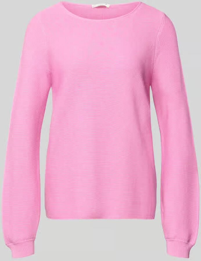 Christian Berg Woman Regular fit pullover met structuurmotief - Foto 2