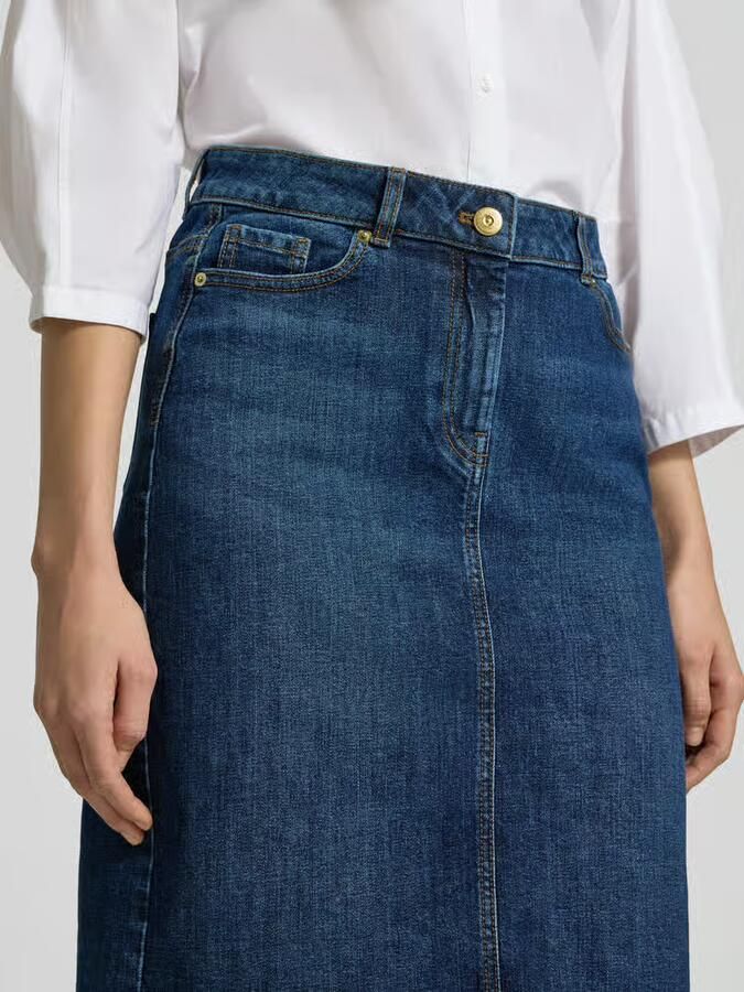 Christian Berg Woman Knie-lange jeansrok in regular fit