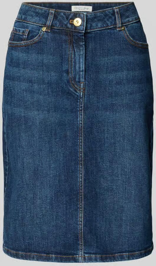 Christian Berg Woman Knie-lange jeansrok in regular fit - Foto 2