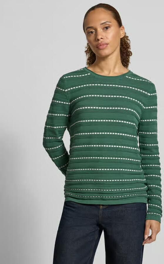 Christian Berg Woman Regular fit shirt met lange mouwen van puur katoen - Foto 2