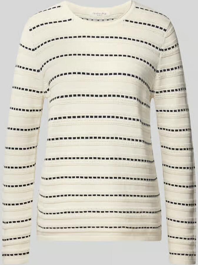 Christian Berg Woman Regular fit shirt met lange mouwen van puur katoen