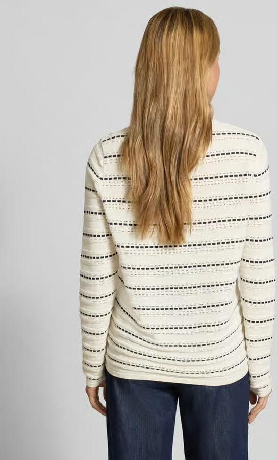Christian Berg Woman Regular fit shirt met lange mouwen van puur katoen - Foto 3