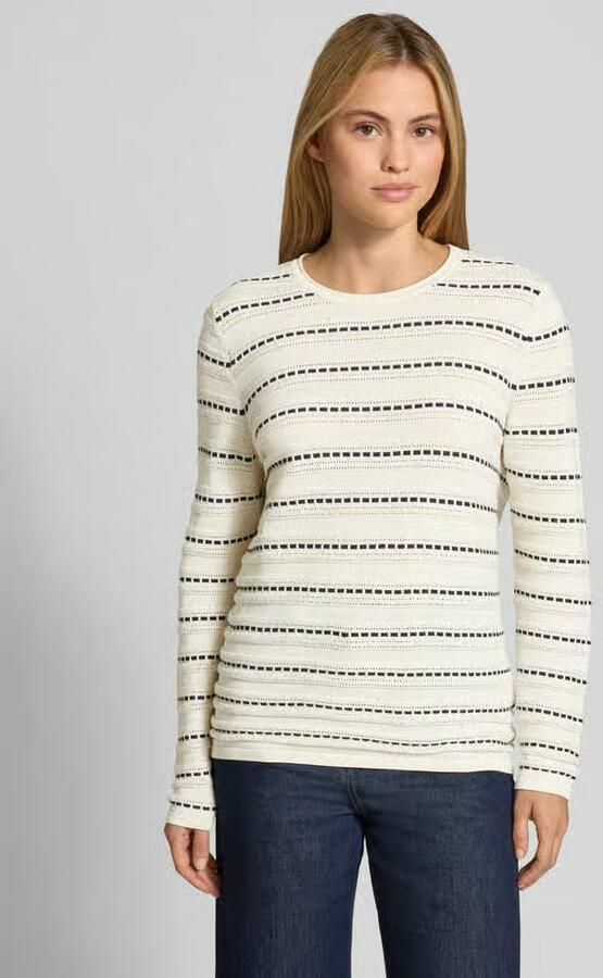 Christian Berg Woman Regular fit shirt met lange mouwen van puur katoen - Foto 2