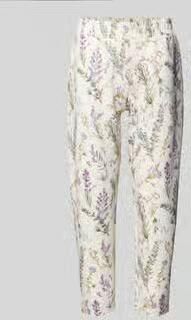 Christian Berg Woman Regular Fit sweatpants van viscosemix met verkorte pasvorm