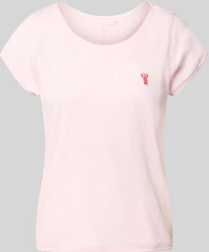 Christian Berg Woman regular fit T-shirt met motiefstitching - Foto 2