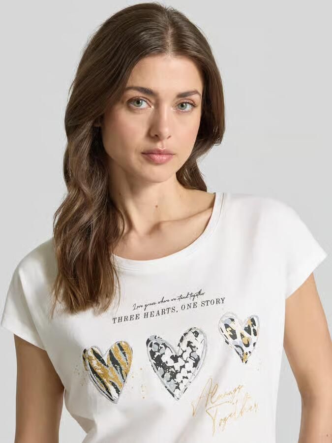 Christian Berg Woman Regular fit T-shirt met viscose