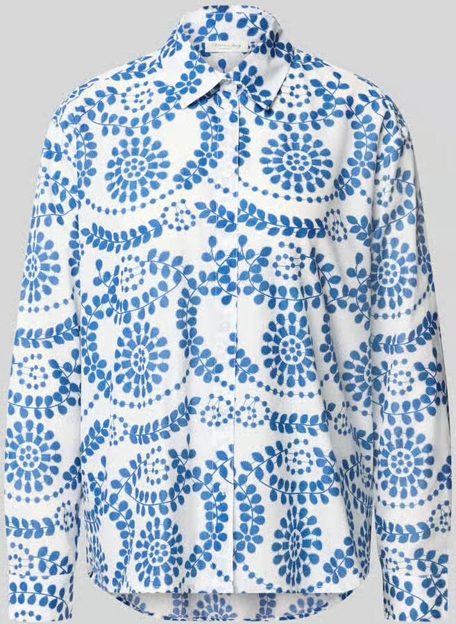 Christian Berg Woman relaxed fit blouse in all-over look - Foto 2