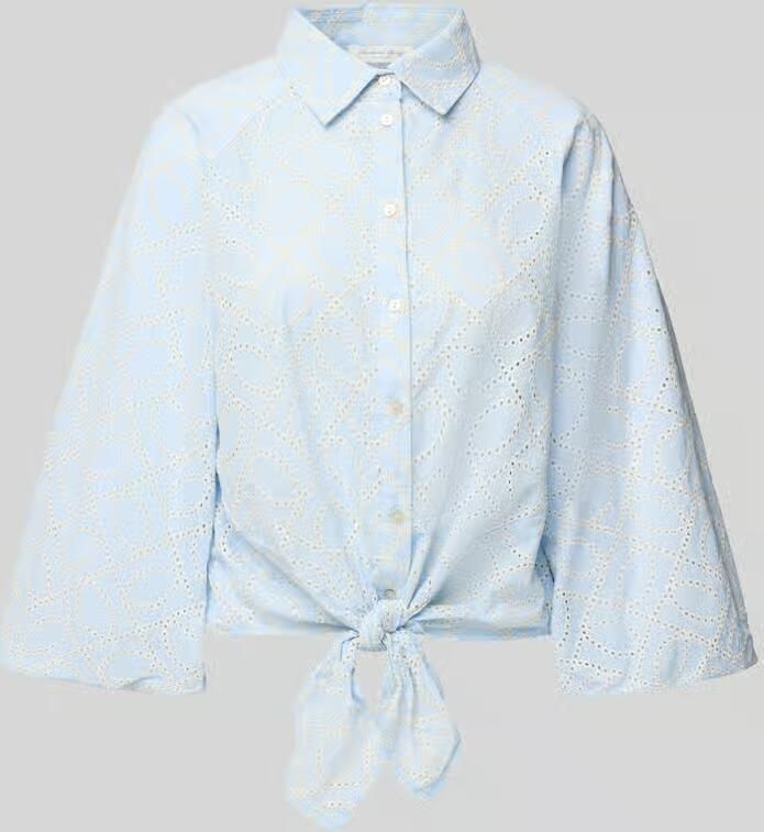 Christian Berg Woman Relaxed fit blouse met 3 4-mouwen - Foto 2