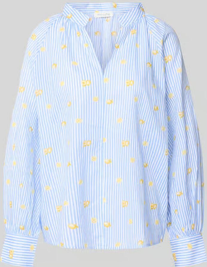 Christian Berg Woman relaxed fit blouse met V-hals - Foto 2