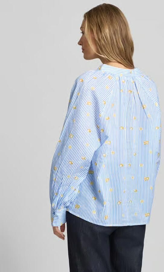 Christian Berg Woman relaxed fit blouse met V-hals