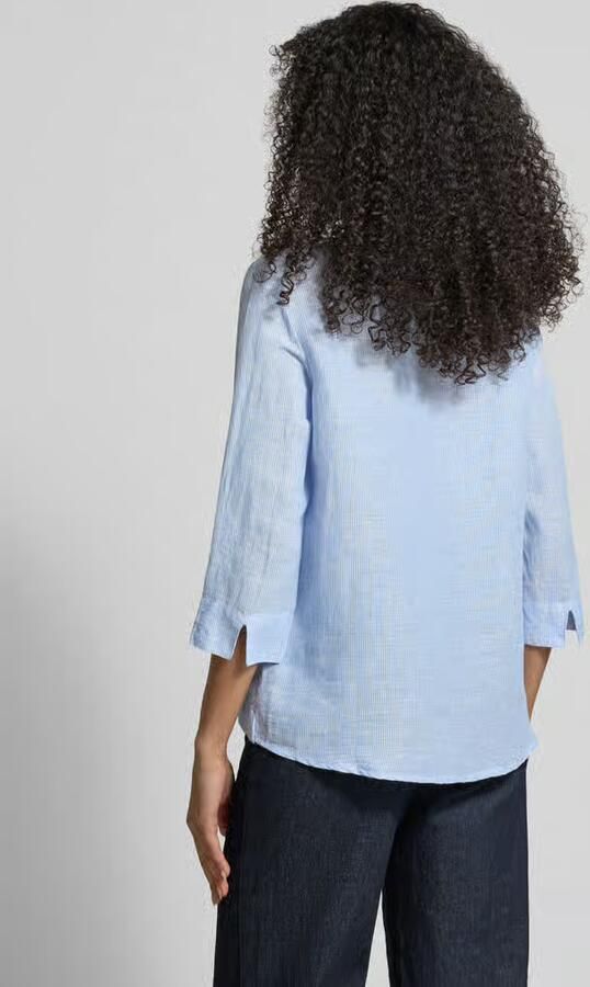 Christian Berg Woman Relaxed fit Blouse van Linnenmix - Foto 3