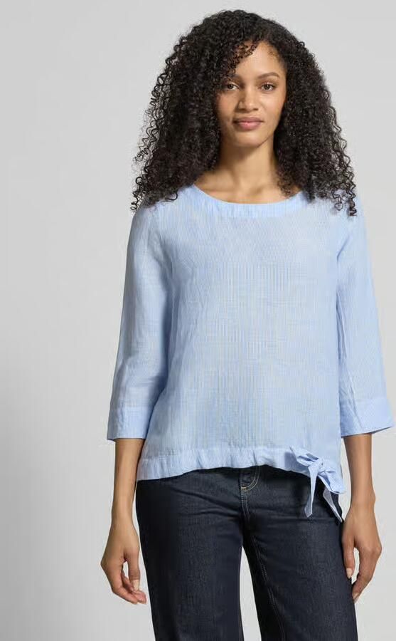 Christian Berg Woman Relaxed fit Blouse van Linnenmix - Foto 2