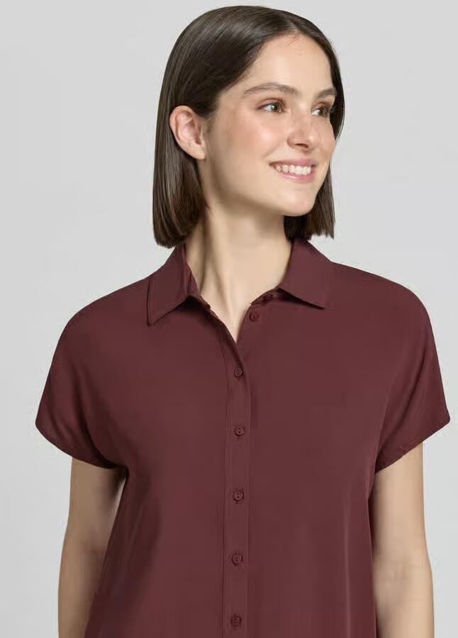 Christian Berg Woman relaxed fit blouse van viscose
