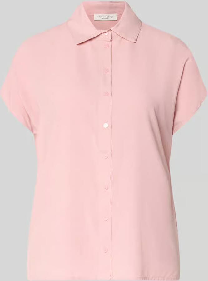 Christian Berg Woman relaxed fit blouse van viscose - Foto 2