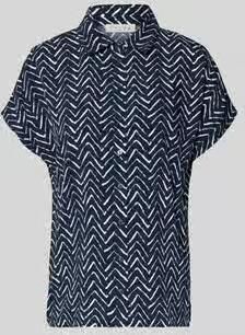 Christian Berg Woman relaxed fit blouse van viscose in all-over look