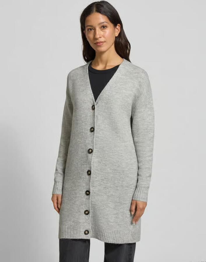 Christian Berg Woman Cardigan met V-hals en knoopsluiting - Foto 2