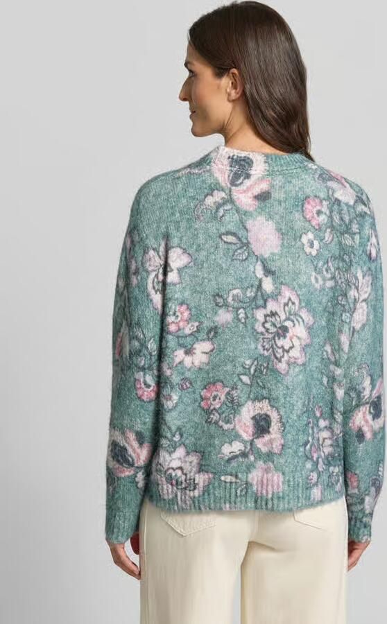 Christian Berg Woman relaxed fit gebreide pullover met linnengehalte - Foto 2