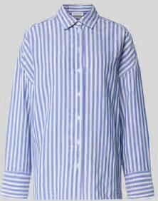 Christian Berg Woman relaxed fit linnen blouse met overgeslagen schouders