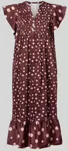 Christian Berg Woman relaxed fit midi-jurk met plooien