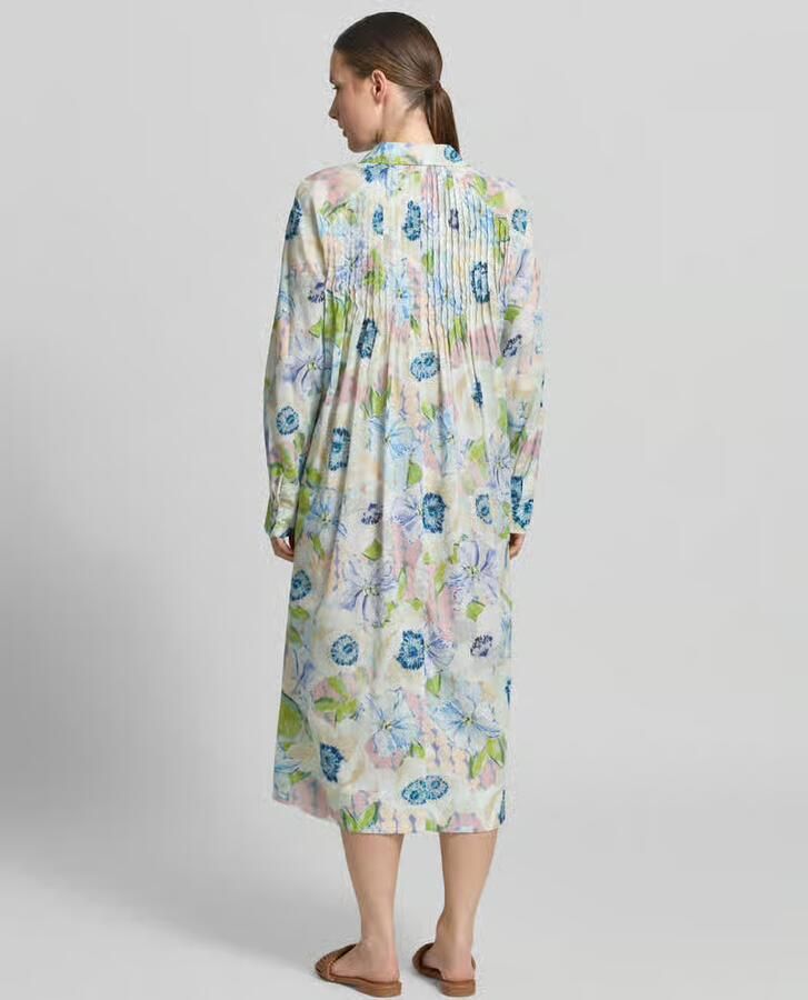 Christian Berg Woman relaxed fit midi-jurk van puur katoen - Foto 2