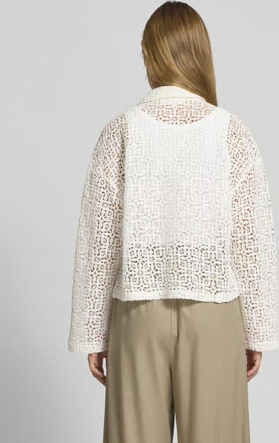Christian Berg Woman Relaxed fit overhemdblouse van katoenmix