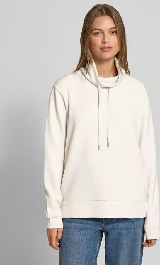 Christian Berg Woman Regular fit sweatshirt met statement in reliëf - Foto 2