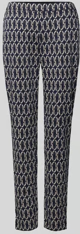 Christian Berg Woman Relaxed fit stoffen broek met elastische band - Foto 2