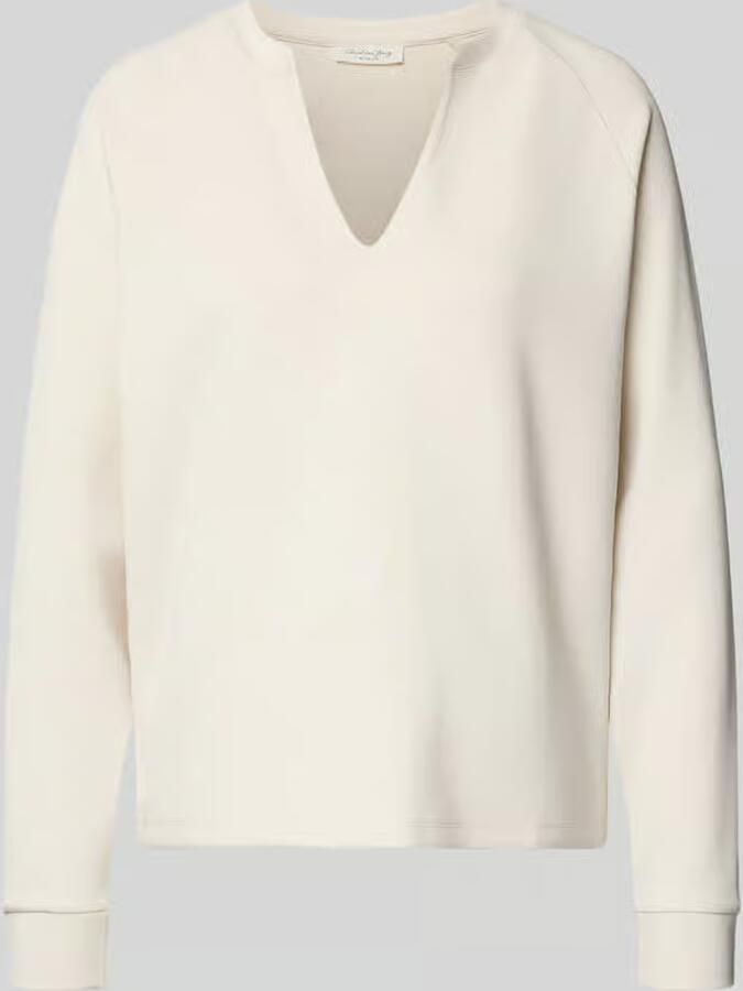 Christian Berg Woman Relaxed fit sweatshirt met stretch