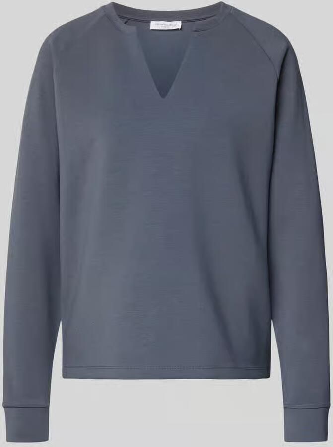 Christian Berg Woman Relaxed fit sweatshirt met stretch