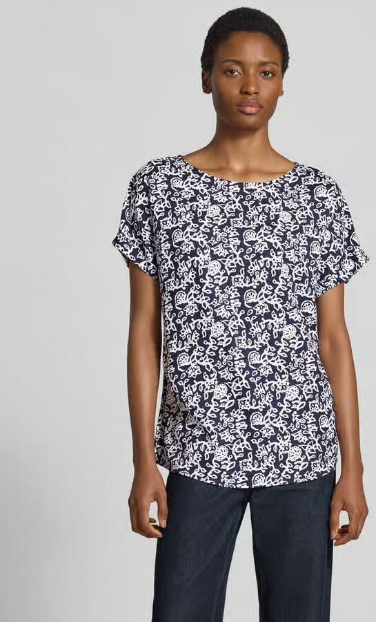 Christian Berg Woman relaxed fit T-shirt van pure viscose - Foto 2